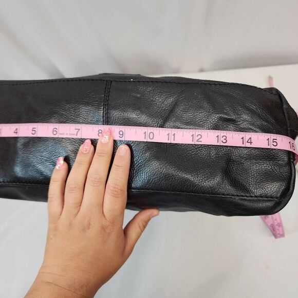 Kate Spade Natia Jamesport Black Shoulder Bag Large Leather - Picture 5 of 14